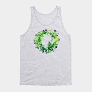 Summer solstice flower crown Tank Top